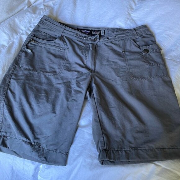 Killtec technical outdoor Bermuda short size 12 - Gray - Picture 1 of 10